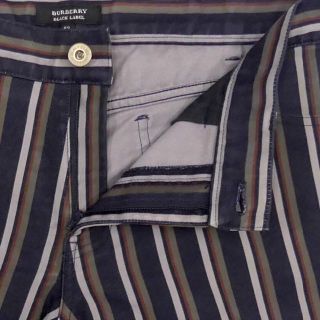 BURBERRY BLACK LABEL - 廃盤 バーバリー ストライプパンツ W34 メンズ ...