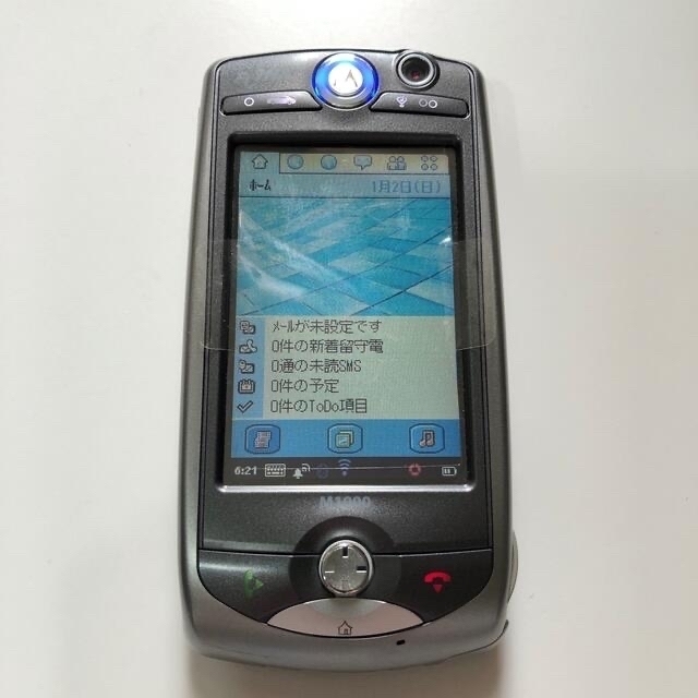 Motorola(モトローラ)のFOMA MOTOROLA M1000 スマホ/家電/カメラのスマートフォン/携帯電話(携帯電話本体)の商品写真