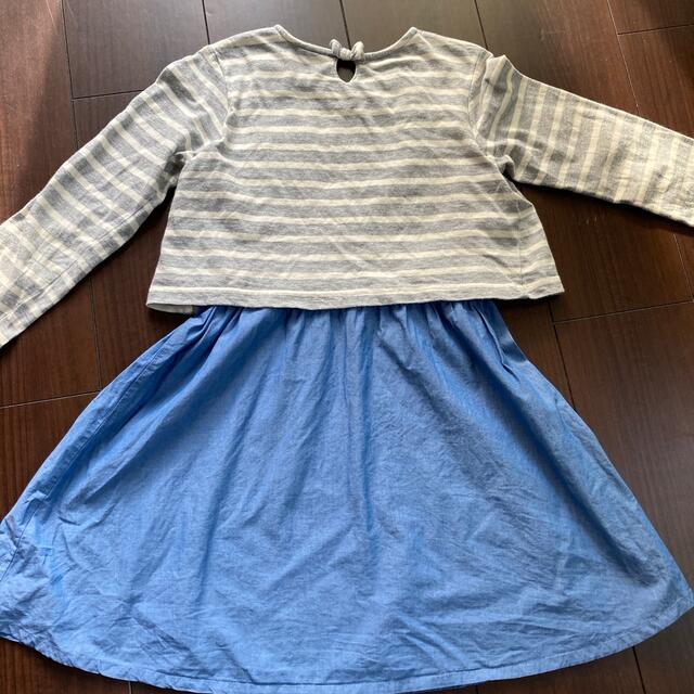 130センチワンピース キッズ/ベビー/マタニティのキッズ服女の子用(90cm~)(ワンピース)の商品写真