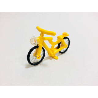 レゴ(Lego)の【新品未使用】レゴ　LEGO 自転車　イエロー　黄(知育玩具)