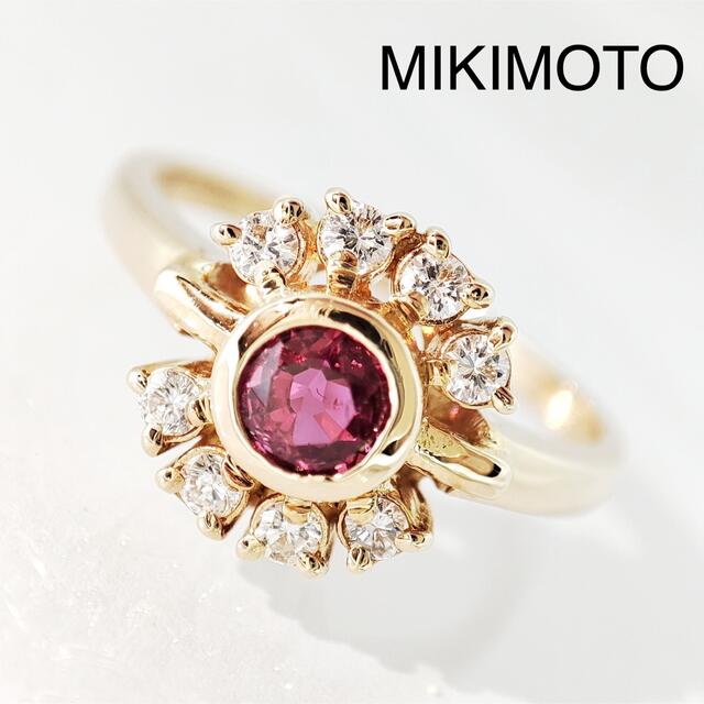 贈り物 - MIKIMOTO MIKIMOTO ジュウル（神楽坂宝石） リング ダイヤ ルビー ミキモト リング(指輪)