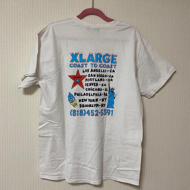 XLARGE(エクストララージ)のXLARGE Tシャツ　ホワイト メンズのトップス(Tシャツ/カットソー(半袖/袖なし))の商品写真