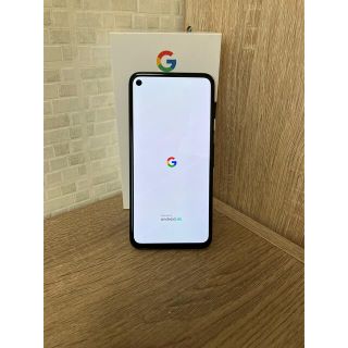 グーグルピクセル(Google Pixel)のグーグル　ピクセル4a 128gb  simフリー　ジャストブラック(スマートフォン本体)