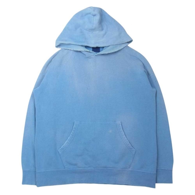 VISVIM ビズビム 0220905010013 JUMBO HOODIE P.O. CRASH ジャンボ フーディ パーカー インディゴブルー 2