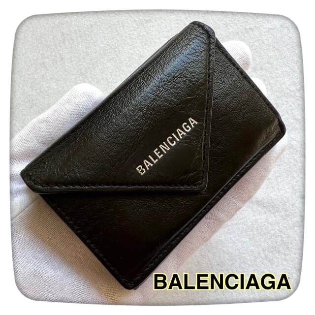 Balenciaga - 正規品✨BALENCIAGAバレンシアガ 財布 ペーパーミニ