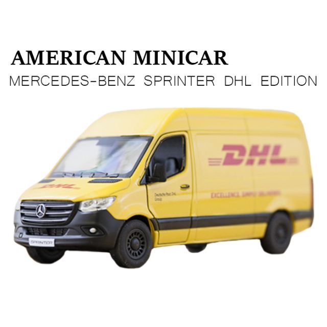 メルセデスベンツ スプリンター DHL (ミニカー) イエロー ワゴン メルセデスベンツ スプリンター DHL (ミニカー) イエロー ワゴン