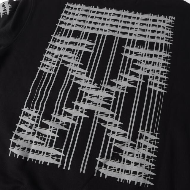 OFF-WHITE オフホワイト スウェット リフレクター アローマーク クルーネックスウェット トレーナー DIAG INDUSTRIAL SLIM  CREWNECK 19AW ブラック 黒 XXL トップス 長袖【メンズ】【中古】【美品】