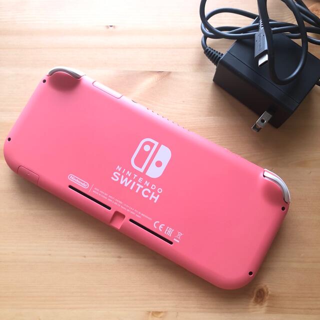 Nintendo Switch Light コーラルピンク あつ森セット 任天堂