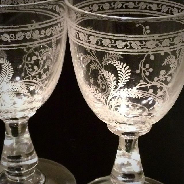 Baccarat - 1880年〜【フジェール】オールド バカラ リキュールグラス