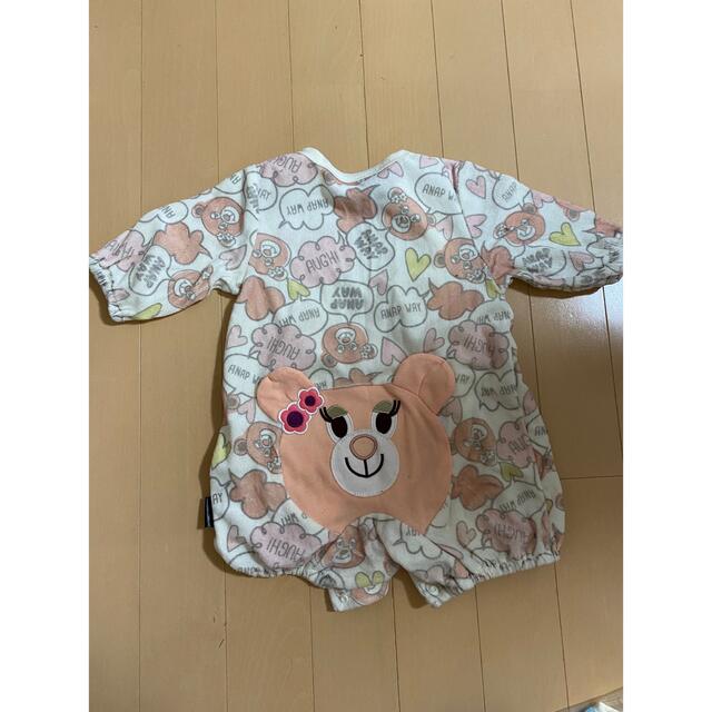 ANAP Kids(アナップキッズ)のANAPベビーロンパース キッズ/ベビー/マタニティのベビー服(~85cm)(ロンパース)の商品写真