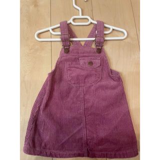 ザラキッズ(ZARA KIDS)のzara コーデュロイジャンスカ(ワンピース)