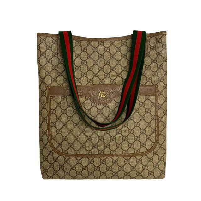 日本未発売】 GUCCI グッチ レザートートバッグ ライトブラウン econet.bi