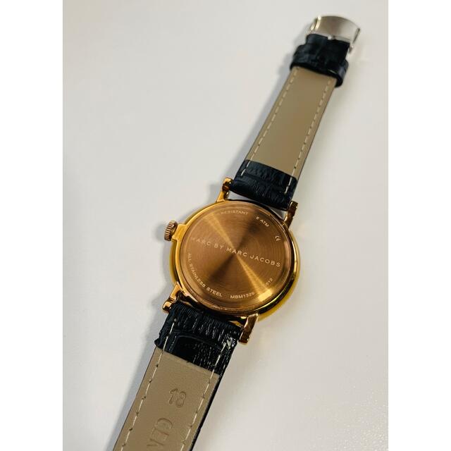 MARC BY MARC JACOBS(マークバイマークジェイコブス)の【電池・ベルト新品の美品】マークバイマークジェイコブスの腕時計！ネイビー☆ レディースのファッション小物(腕時計)の商品写真