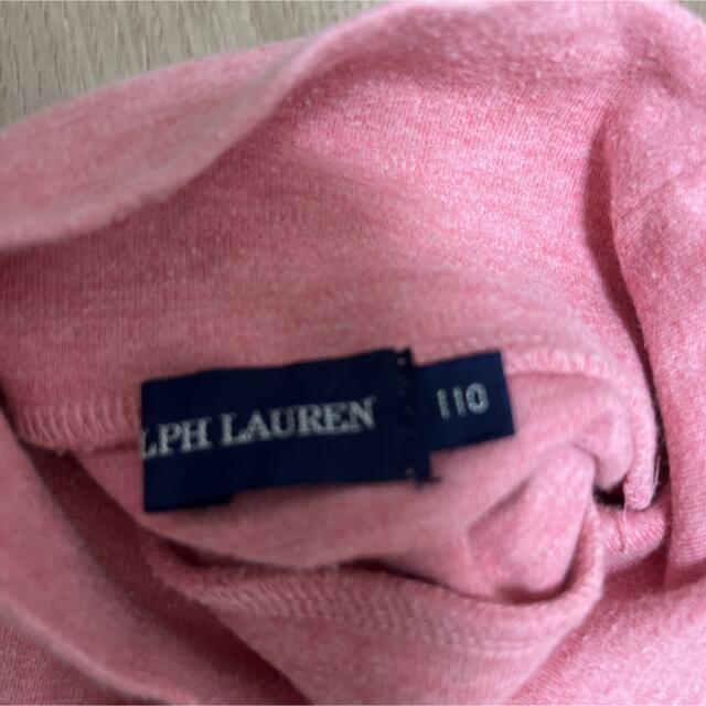 Ralph Lauren(ラルフローレン)のラルフローレン　ハイネック　タートルネック キッズ/ベビー/マタニティのキッズ服女の子用(90cm~)(Tシャツ/カットソー)の商品写真