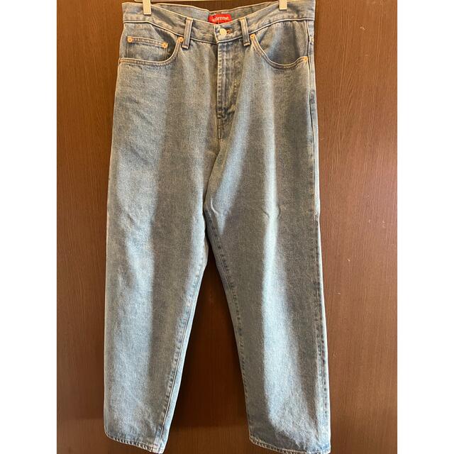 Supreme(シュプリーム)のSupreme Baggy Jean washed indigo 32 メンズのパンツ(デニム/ジーンズ)の商品写真