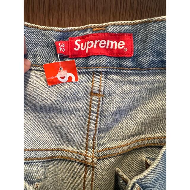 Supreme(シュプリーム)のSupreme Baggy Jean washed indigo 32 メンズのパンツ(デニム/ジーンズ)の商品写真