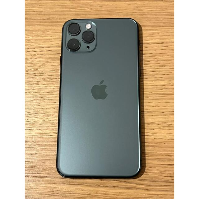 iPhone(アイフォーン)の週末特価　iPhone 11 Pro 256GB ミッドナイトグリーン スマホ/家電/カメラのスマートフォン/携帯電話(スマートフォン本体)の商品写真