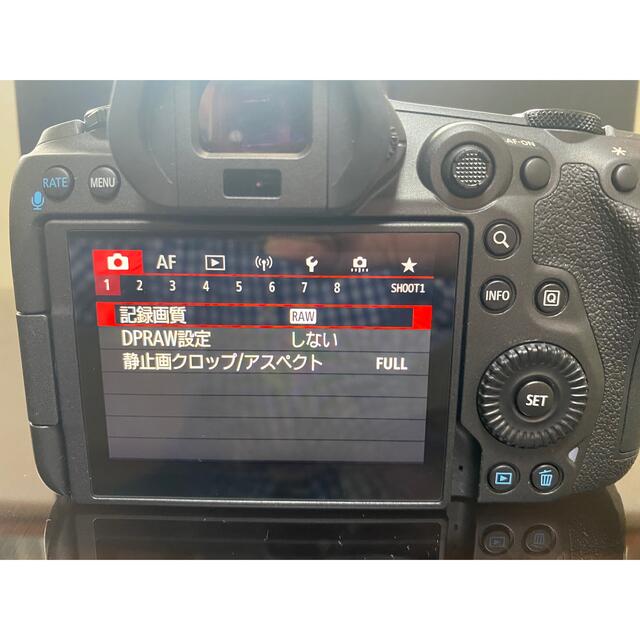 Canon(キヤノン)のCANON EOS R5 ショット数970 保証残あり 超美品 スマホ/家電/カメラのカメラ(ミラーレス一眼)の商品写真