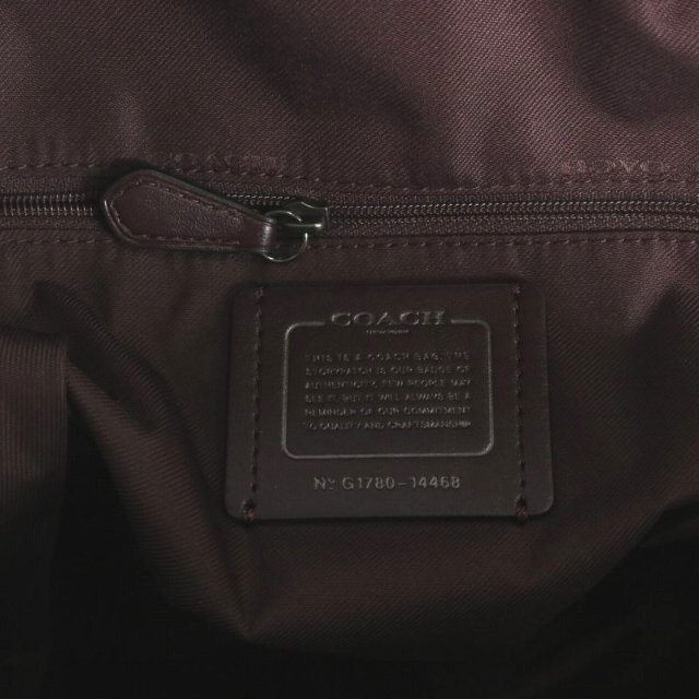 コーチ COACH リュックサック デイパック レザー 茶 コーチ COACH リュックサック デイパック レザー 茶