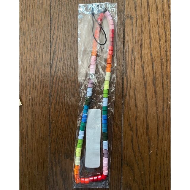 Phone Strap／Glossy Rainbow スマホ/家電/カメラのスマホアクセサリー(ストラップ/イヤホンジャック)の商品写真