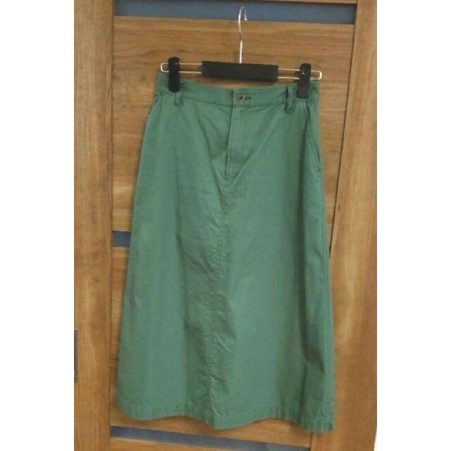 UNITED ARROWS green label relaxing(ユナイテッドアローズグリーンレーベルリラクシング)のgreen label relaxing タクラマカンコットン Aラインスカート レディースのスカート(ロングスカート)の商品写真