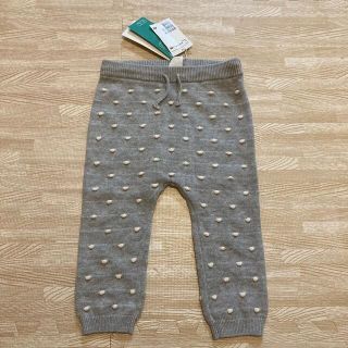 エイチアンドエム(H&M)のeee様専用✳︎新品未使用✳︎h&m ニットパンツ　85cm(パンツ)