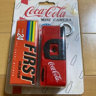 コカコーラ(コカ・コーラ)のコカコーラのレトロなトイカメラ(フィルムカメラ)