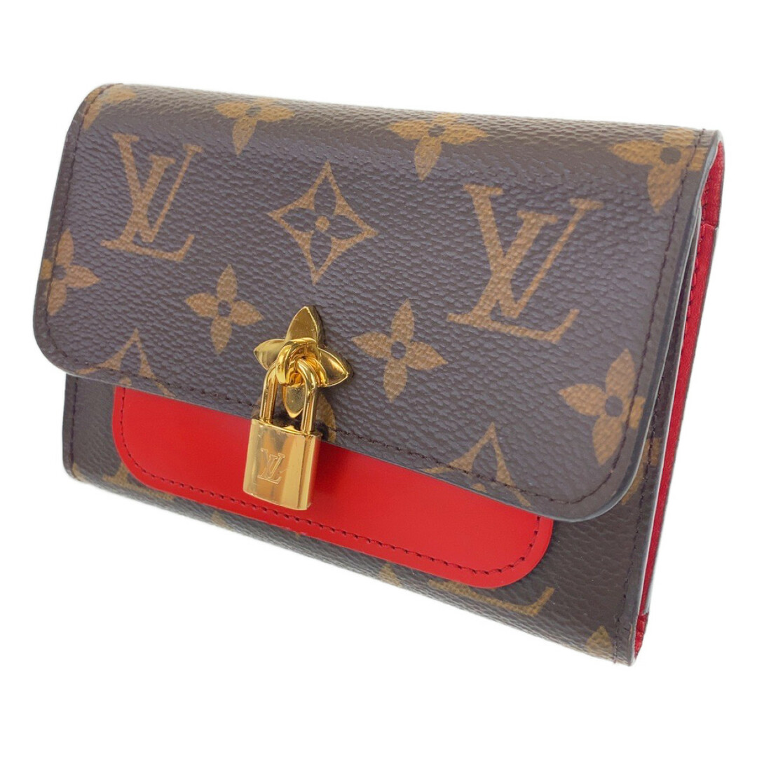 LOUIS VUITTON ルイヴィトン モノグラム ポルトフォイユ フラワー