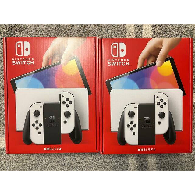 Nintendo Switch 有機ELモデル 本体White 2台 【日本限定モデル