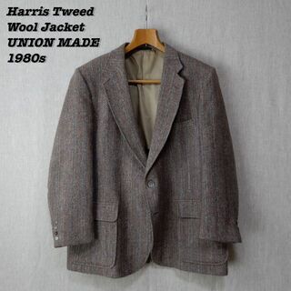 ハリスツイード(Harris Tweed)のHarris Tweed Wool Jacket 1980s SCHWARTZ(テーラードジャケット)