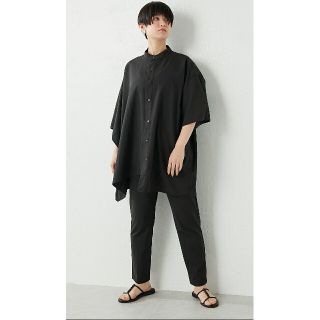 イアパピヨネ(ear PAPILLONNER)のイアパピヨネ　SUMI STYLE　アシンメトリーシャツ(Tシャツ(半袖/袖なし))