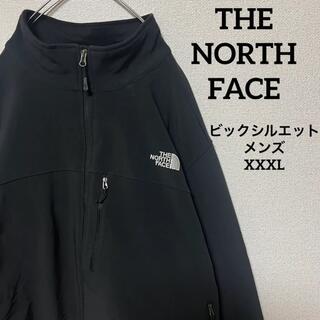 THE NORTH FACE - ノースフェイス ソフトシェル ロゴ刺繍　ビックシルエット　メンズXXXL