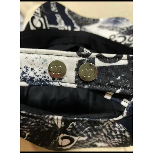 中古 CHANEL シャネル キャップ cap 帽子 レア 希少 レディース