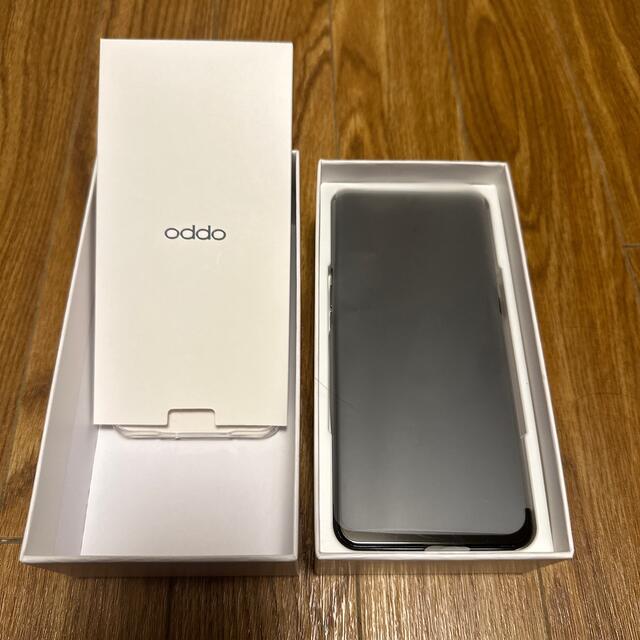 良品　OPPO A73 ネービー ブルー