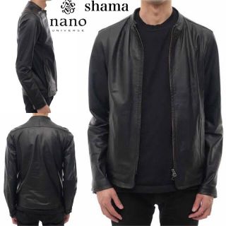 【美品】shama nanouniverseレザージャケット 42