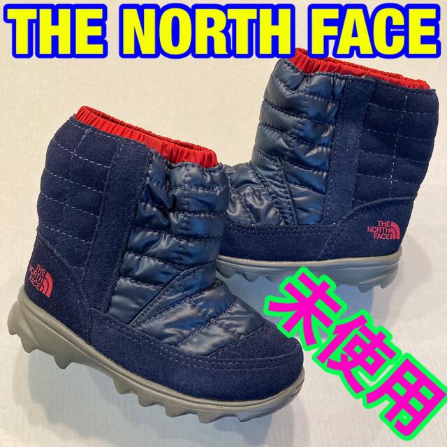 THE NORTH FACE(ザノースフェイス)の【未使用】ノースフェイス　キッズ　ブーツ　トドラー　ウィンターブーツ　ヌプシ キッズ/ベビー/マタニティのベビー靴/シューズ(~14cm)(ブーツ)の商品写真