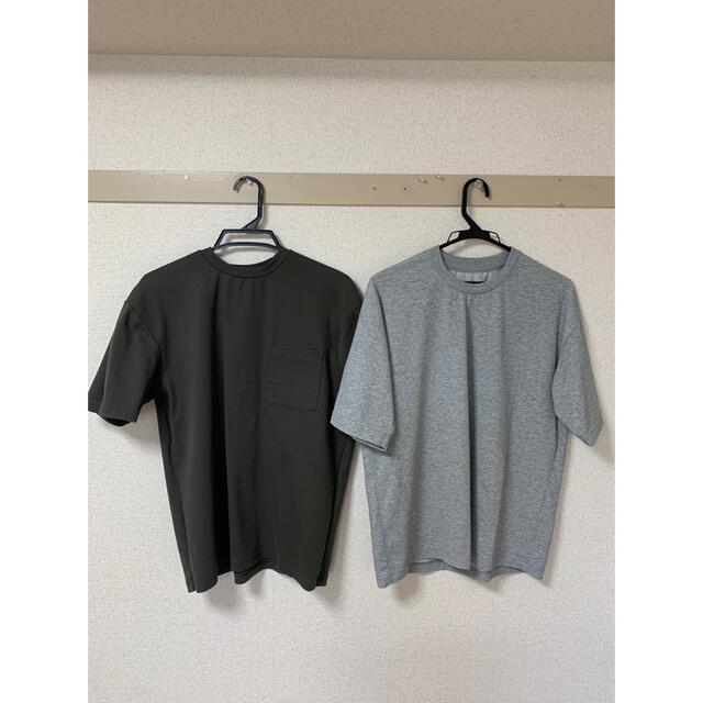 ORIHICA(オリヒカ)のメンズカットソー2枚組 メンズのトップス(Tシャツ/カットソー(半袖/袖なし))の商品写真