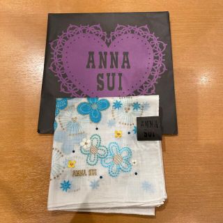 アナスイ(ANNA SUI)のアナスイハンカチブルー(ハンカチ)