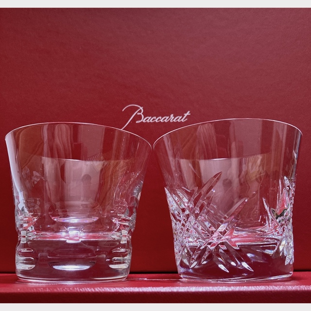 カップ Baccarat ペアロックグラスの通販 by qusima's shop｜バカラならラクマ - 新品 バカラ グラス