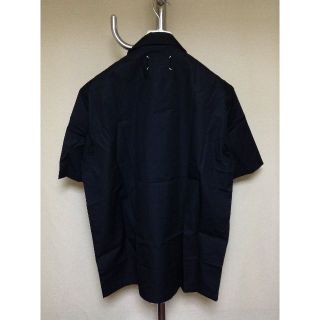 ピンク・ブルー 新品 40 マルジェラ 20aw パンチホール 開襟シャツ