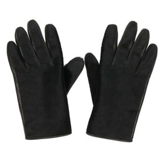 サスクワッチファブリックス(SASQUATCHfabrix.)のサスクワッチファブリックス LEATHER GLOVE ハラコレザー手袋 メンズ(手袋)