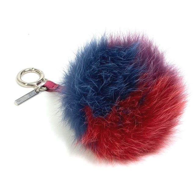 フェンディ FENDI ポンポン チャーム バッグチャーム ファー マルチ