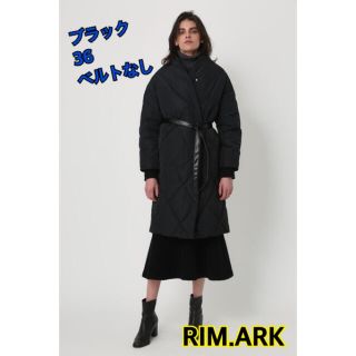 エンフォルド(ENFOLD)のrim.ark ｽﾀｲﾙｱｯﾌﾟﾄﾞﾙﾏﾝﾀﾞｳﾝｺｰﾄ【美品】(ダウンコート)