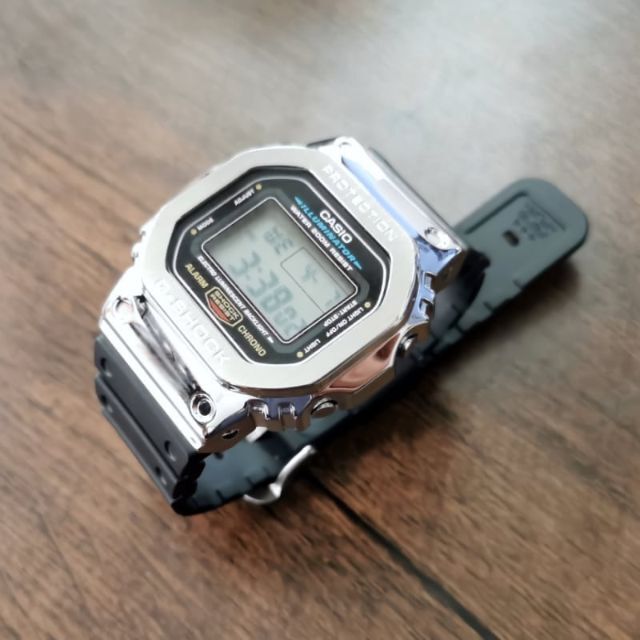 G-SHOCK 5600系 カスタム用 メタルベゼル (ロゴあり) メンズの時計(その他)の商品写真