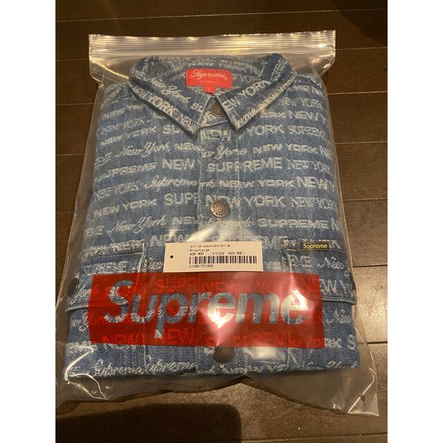 SUPREME Multi Type Jacquard DenimShirt#A