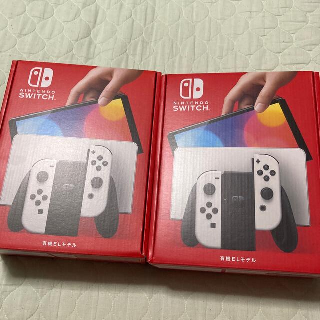 Nintendo switch 有機EL ホワイト　2台