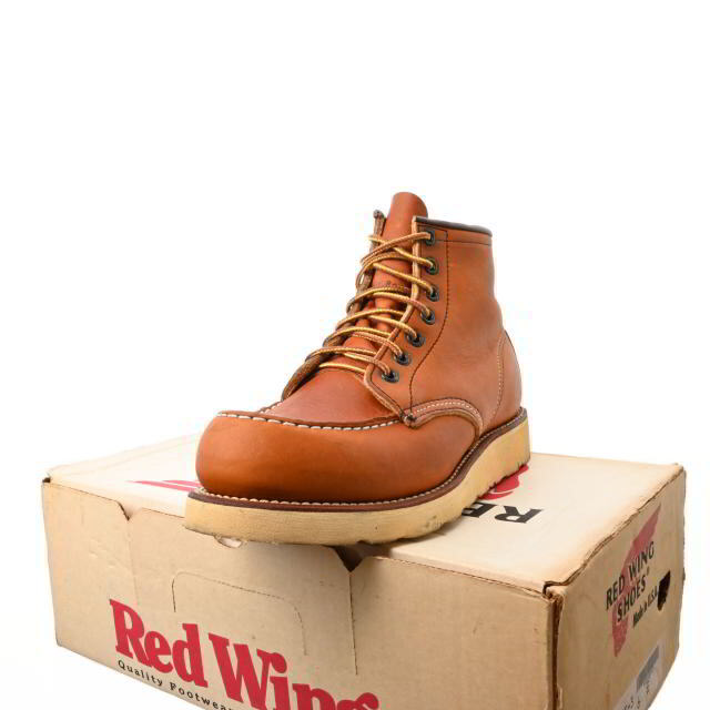 レザーRED WING 00875-3 モックトゥ アイリッシュセッター ブーツ