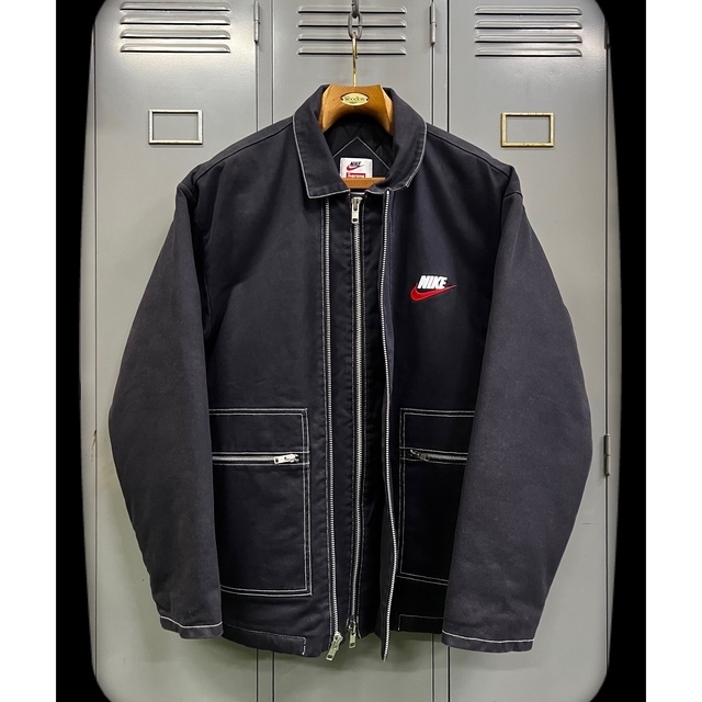 Supreme / Nike Double Zip Quilted Jacket 2