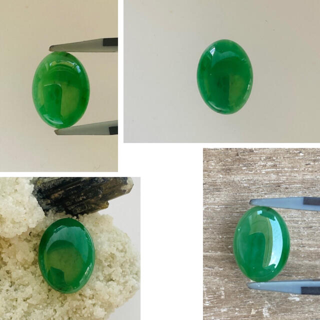 天然ヒスイ(natural jadeite) 4.849 ct