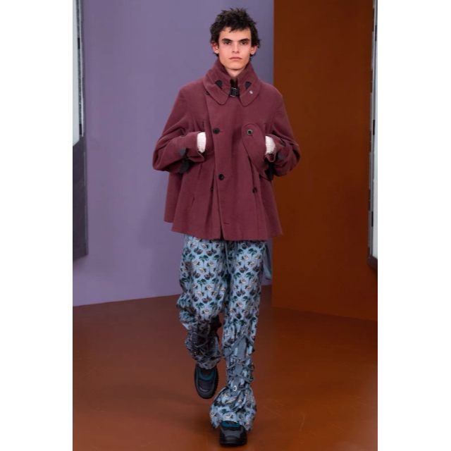 kiko kostadinov maiden peacoat 21AW